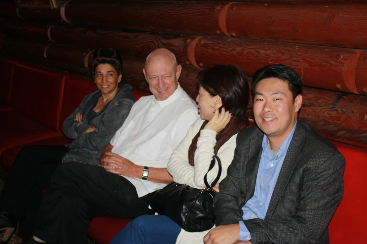 Friends at the SBU Christmas gathering, 2012.