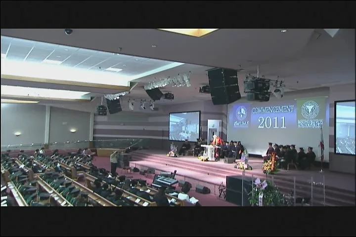 The SBU graduation venue, 2011.