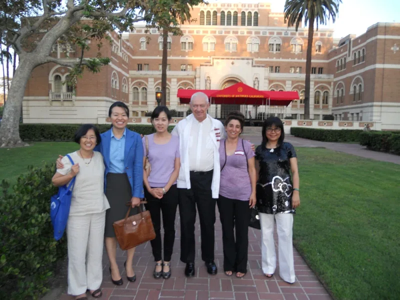 Visiting USC, 2012.
